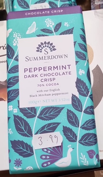 Peppermint Dark Chocolate Crisp
