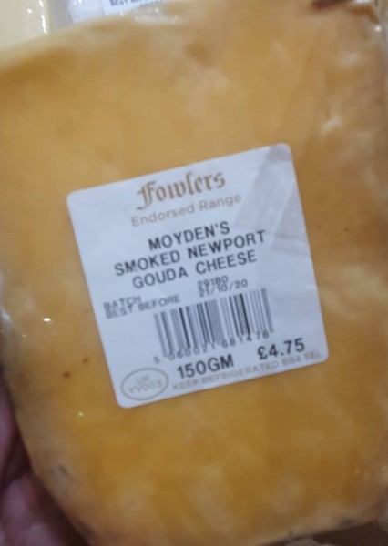 Smoked Newport Gouda Cheese