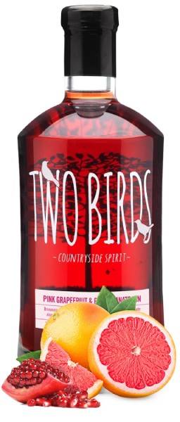 Two Birds Pink Grapefruit & Pomegranate Gin